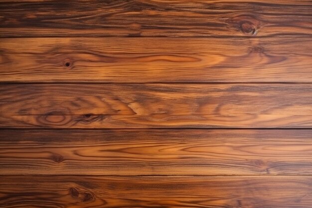茶色い汚れが生じる木製の床のクローズアップ