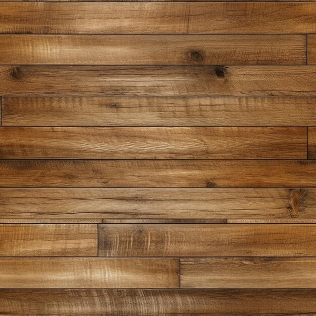 A close up of a wooden floor with a brown stain generative ai