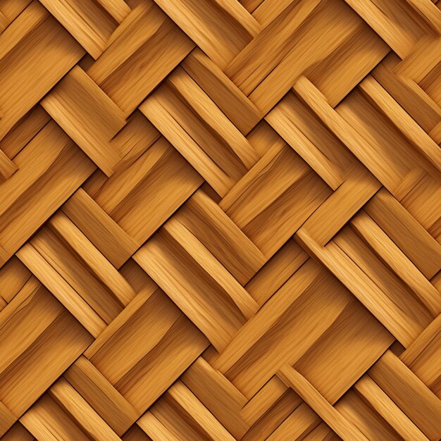 A close up of a wooden floor with a pattern of wood generative ai