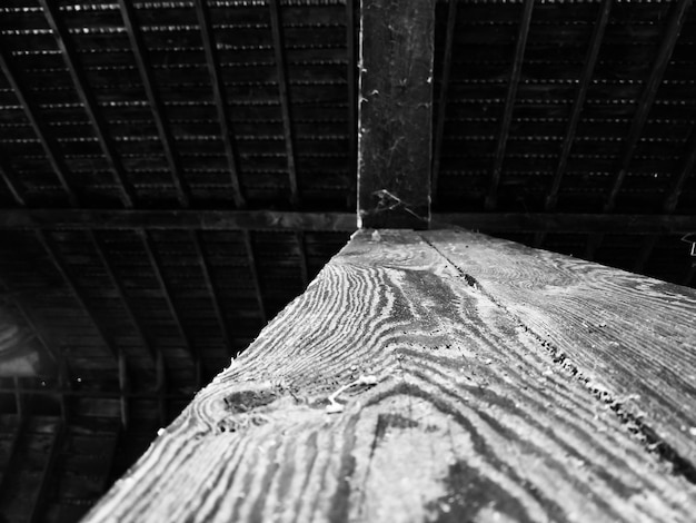 Photo close-up of wooden plank