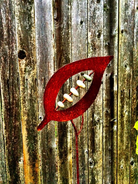 Photo close-up of wooden plank