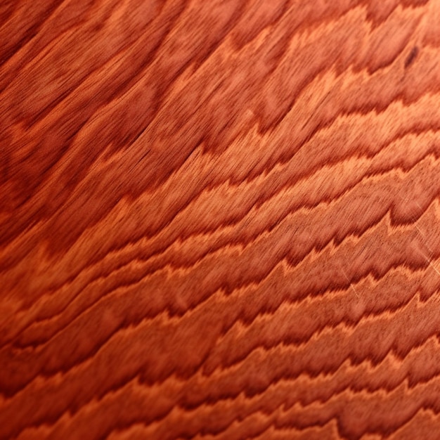A close up of a wooden surface with a brown stain generative ai