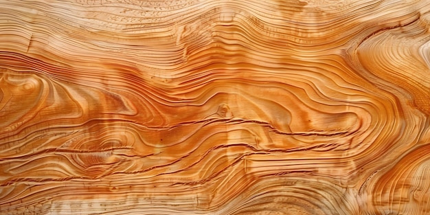 Photo a close up of a wooden surface with a brown texture