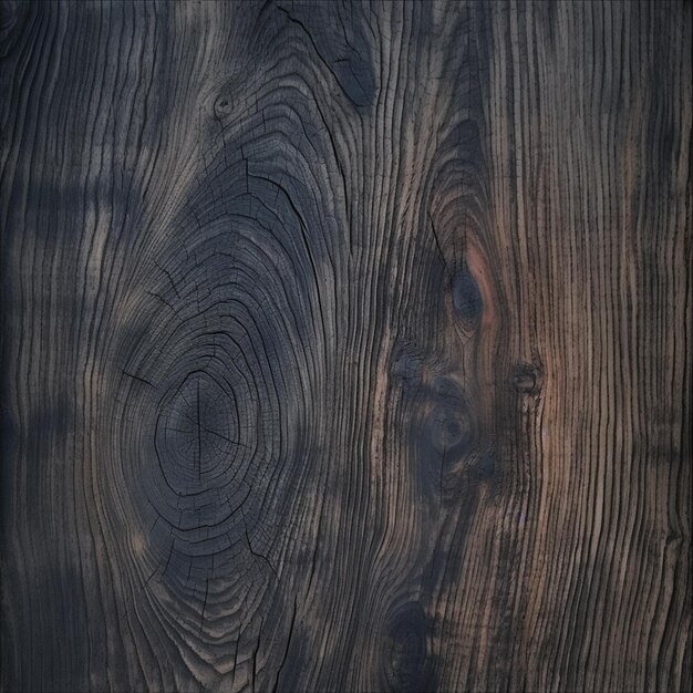 a close up of a wooden surface with a knot in the middle generative ai