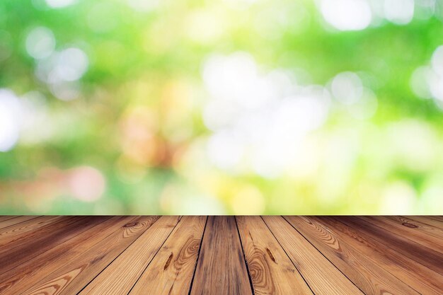 Photo close-up of wooden table