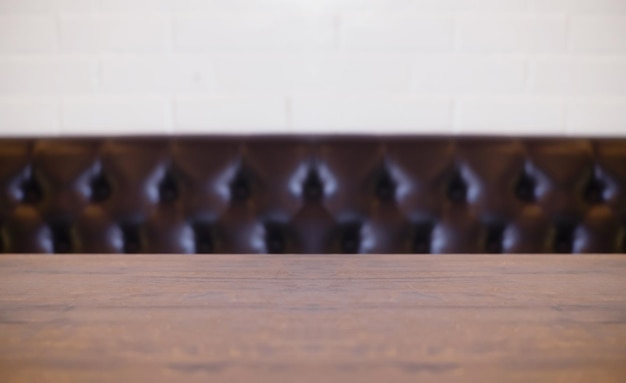 Photo close-up of wooden table