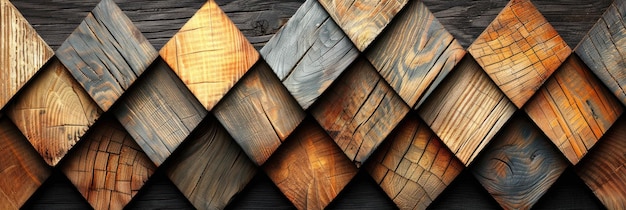 Close up of a wooden wall displaying a variety of vibrant colors