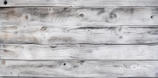 A close up of a wooden wall with white paint