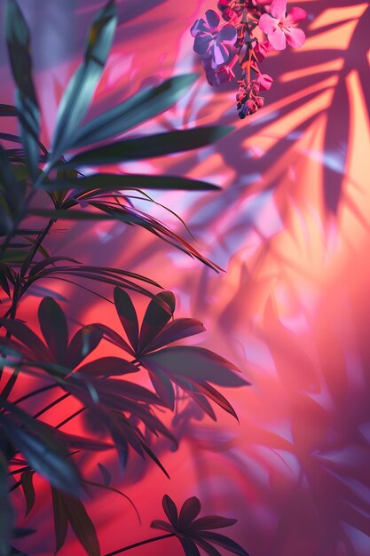 Photo close up of a woody plant with pink flower on branch