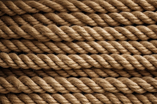 a close up of a woven rope with a loop and a loop.