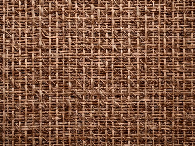 Photo a close up of a woven woven pattern.