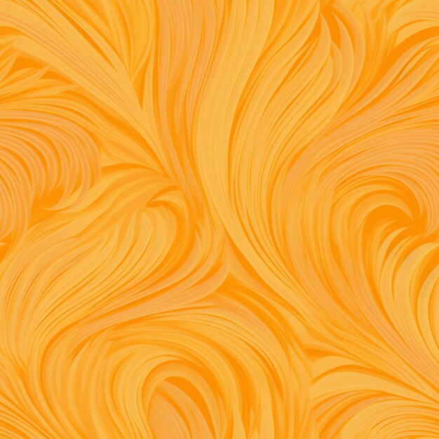 A close up of a yellow and orange swirly background generative ai