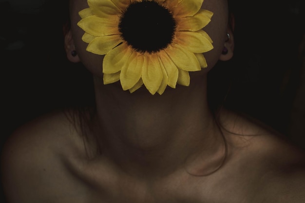 검은색 배경에 노란색 장미의 클로즈업