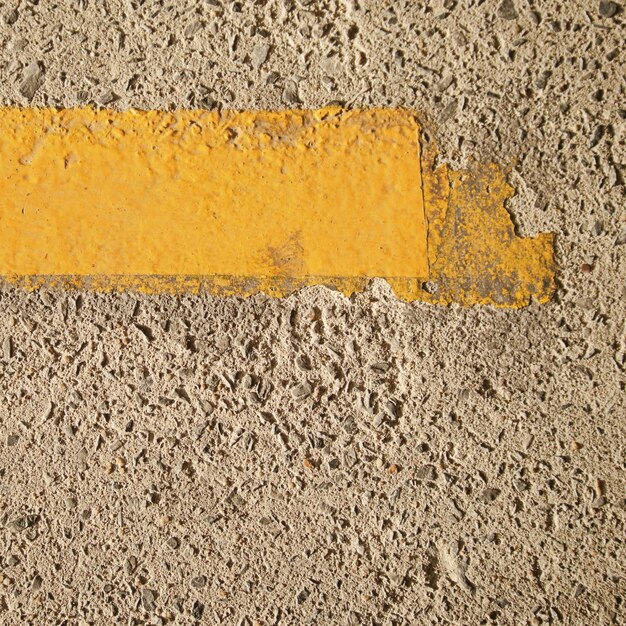 Close-up of yellow wall