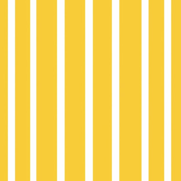 Photo a close up of a yellow and white striped wallpaper generative ai