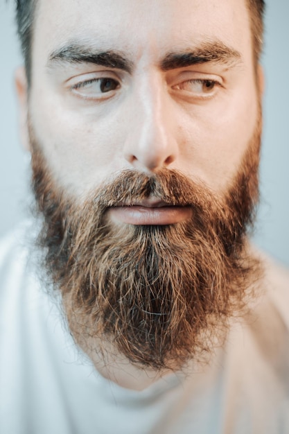 Photo close-up of young man