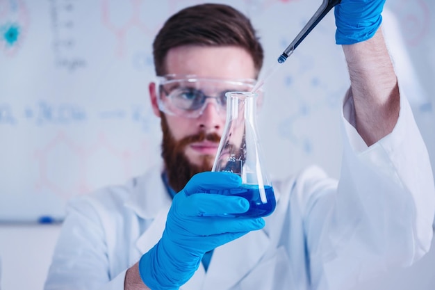 Close Up Of Young Scientists