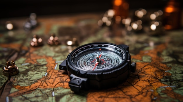 Photo close view of compass and shoe uhd wallpaper