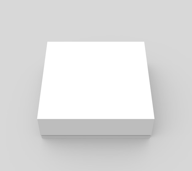 closed blank box