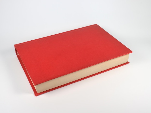 Photo closed red book