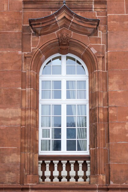 Foto finestra chiusa dell'edificio