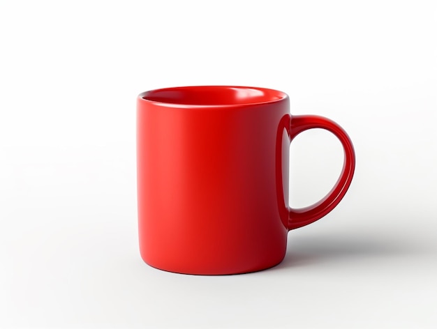 Photo a closedup shot of a plain coffee mug mockup