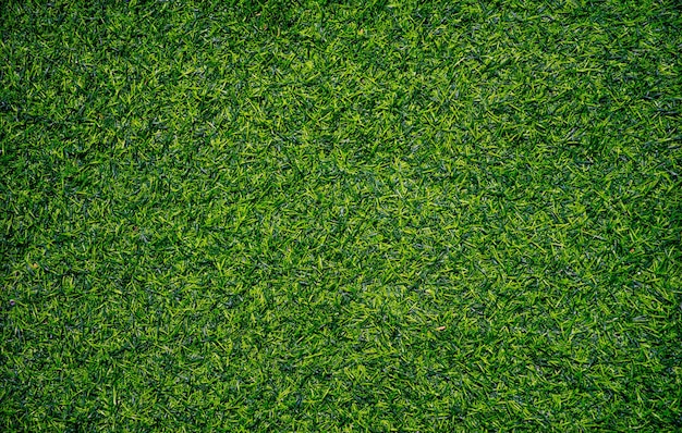 Photo closeup artificial grass background texture