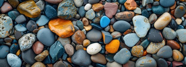 CloseUp of Assorted Rocks