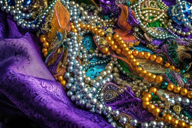 mardi gras parade costume