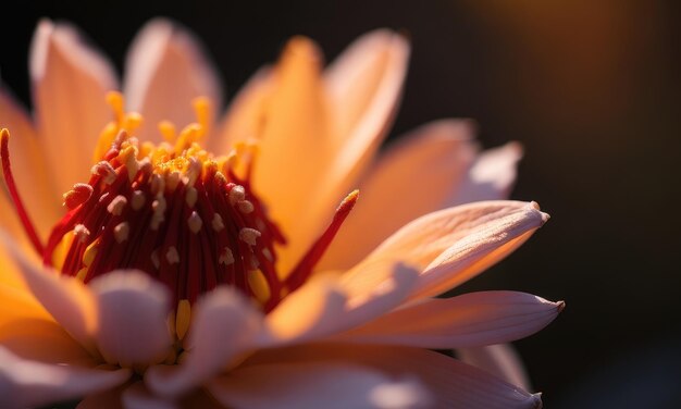 A closeup of a beautiful bloom flower