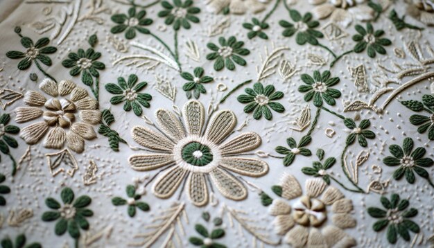 a closeup of a beautifully embroidered Pakistani textile