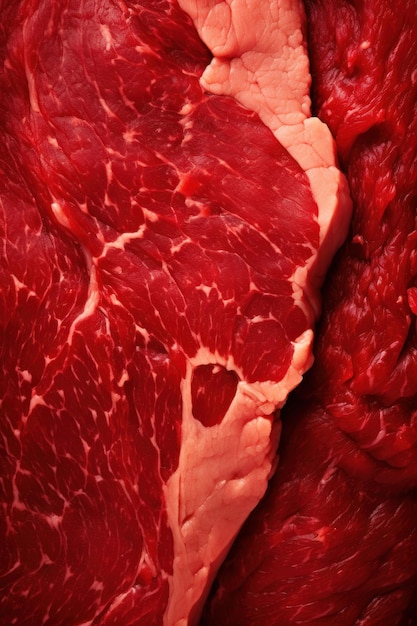 CloseUp of Beef AI Generated