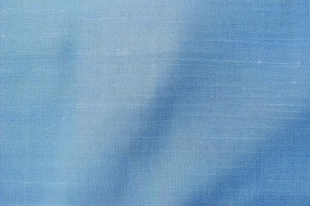 Closeup blue fabric canvas texture for background