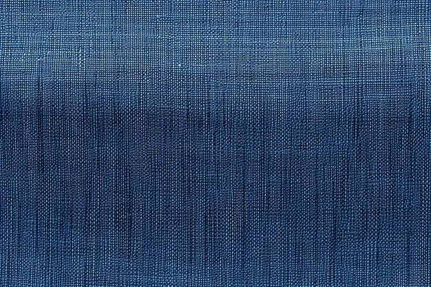 Closeup of Blue Fabric Texture Background