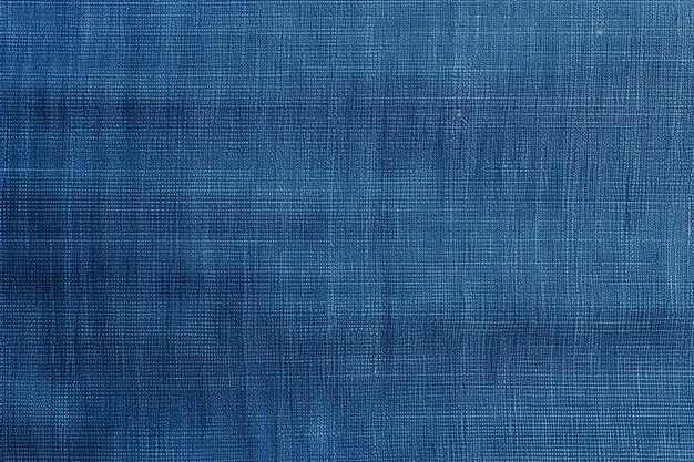 Closeup of Blue Fabric Texture Background