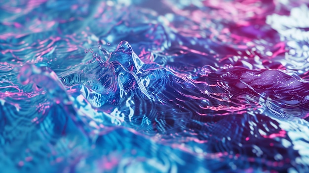 CloseUp of Blue and Pink Background