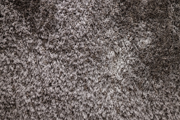 Closeup of Brown Fur Texture. Smooth Fluffy and Silky