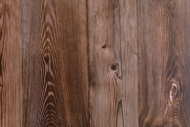 Closeup of brown wooden surface