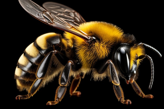 Closeup bumblebee png