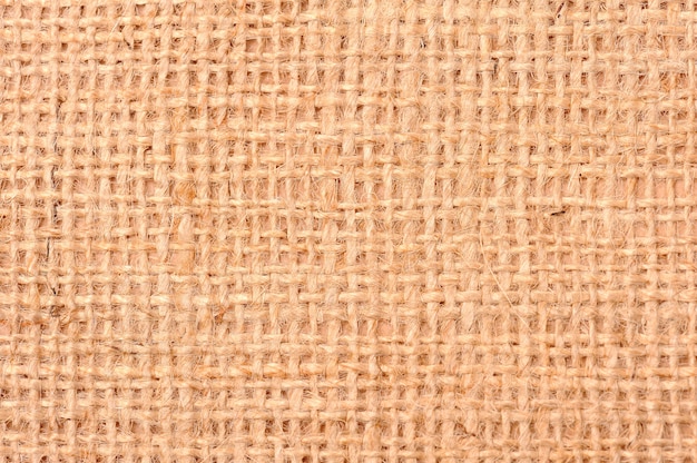 Closeup burlap texture background