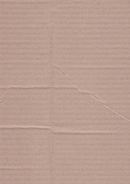 Closeup of cardboard texture