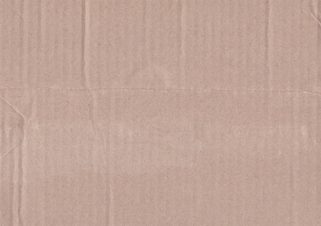Closeup of cardboard texture