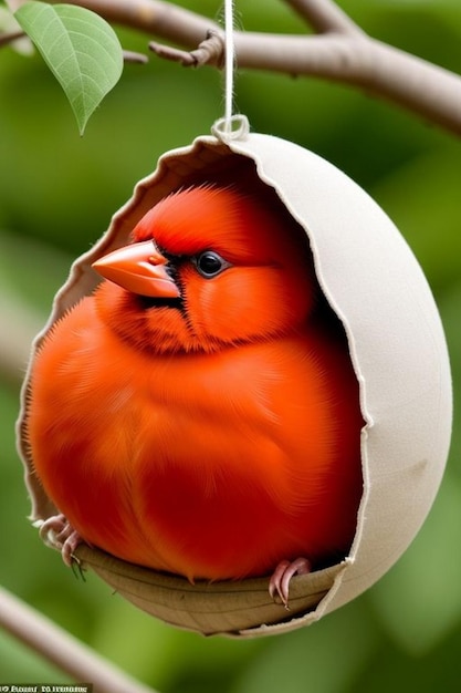 Photo closeup of cardinal bird