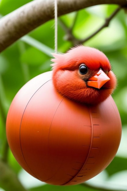 Photo closeup of cardinal bird