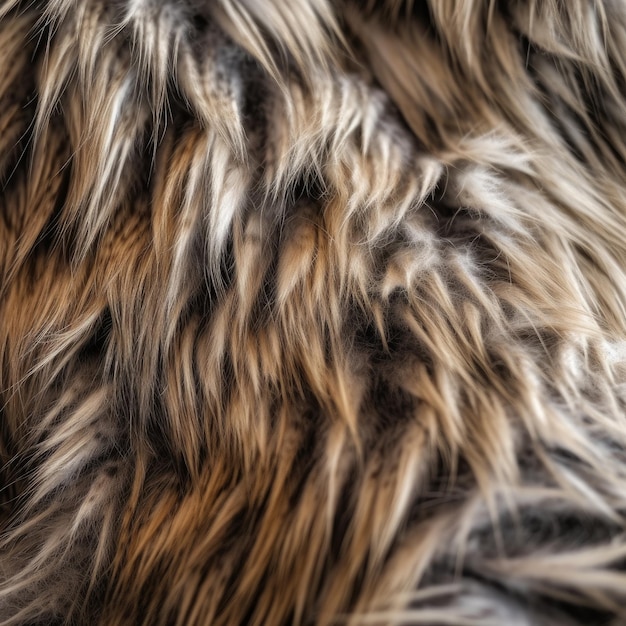 Closeup of Cat Hair Texture