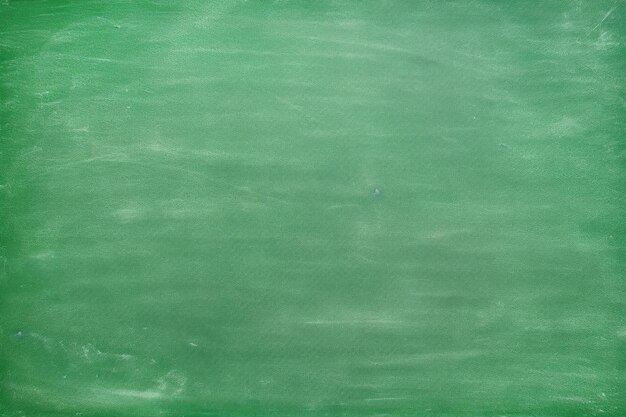 Photo closeup of chalky texture on clean green chalkboard