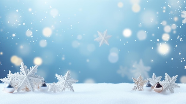 クリスマスの装飾と安物の宝石の冬とライトのクローズ アップ
