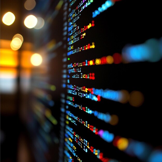 a closeup of code snippets for different programming languages like python javascript or c