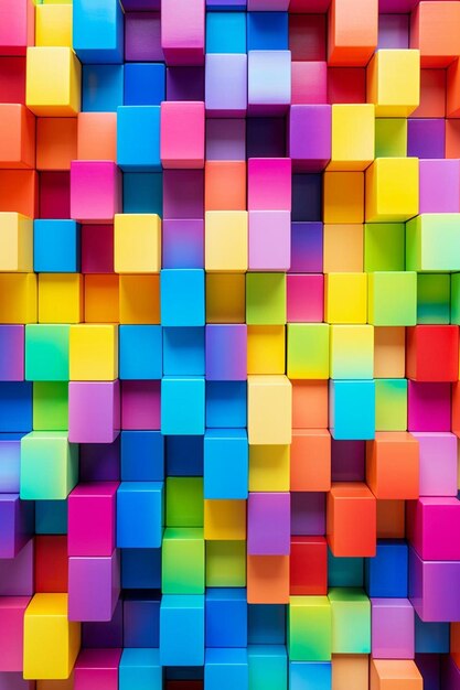 Closeup of colorful urban wall texture