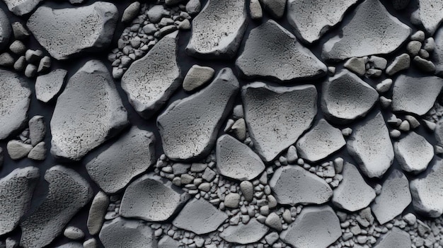 Closeup of Concrete Material A Detail of Industrial Construction generated by AI